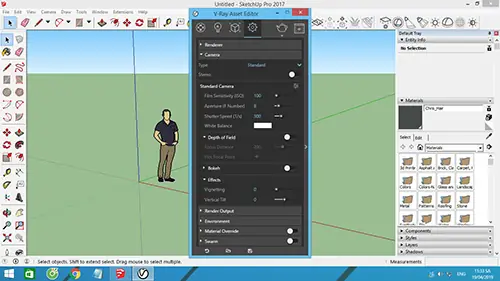 Camera Cong Render Vray Nội Thất