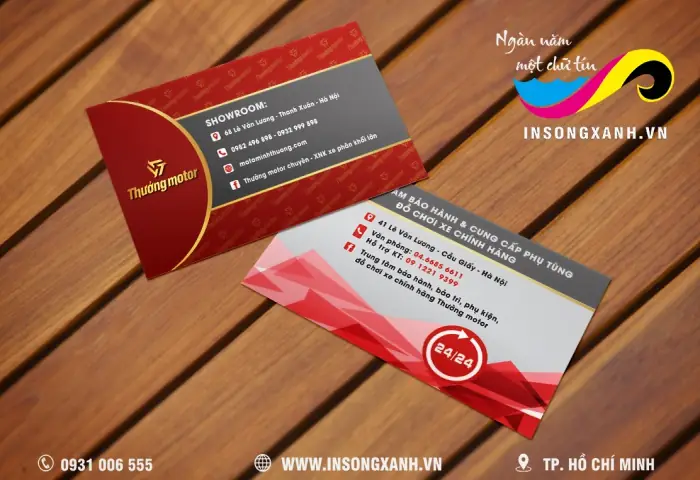 Card Visit Nội Thất Ô Tô