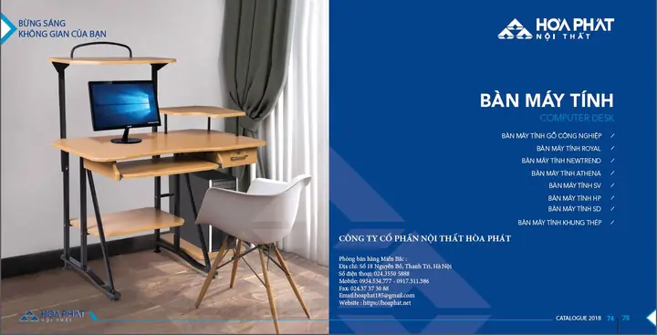 Catalogue Các Sản Phẩm Nội Thất Hòa Phát