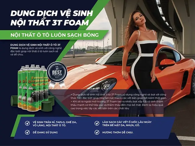 Chai Xịt Bọt Vệ Sinh 3t Foam Là Gì?