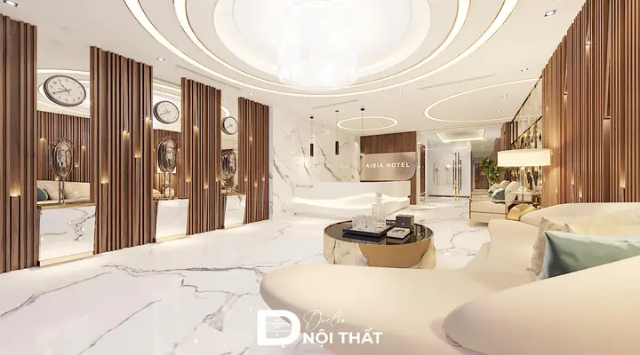 Mẫu Thiết Kế Nội Thất Khách Sạn 4 Sao Hiện Đại