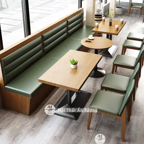 Bàn Ghế Nhà Hàng, Quán Nướng, Căn Tin At2471 Tại Nội Thất Ấn Tượng