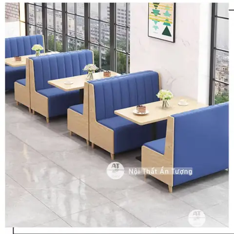 Sofa Nhà Hàng, Quán Ăn Nhanh, Lẩu Nướng At2449 Tại Nội Thất Ấn Tượng