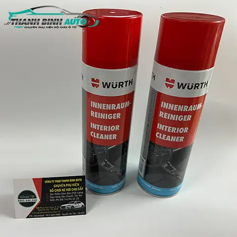 Giới Thiệu Về Sản Phẩm Chất Vệ Sinh Nội Thất Hoạt Tính Wurth