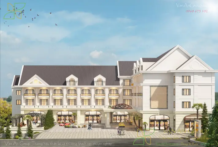 Tư Vấn Chi Phí Thiết Kế Kiến Trúc Và Nội Thất Khách Sạn 3 Sao 2000m2