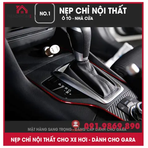 Chỉ Viền Trang Trí Nội Thất Xe Hơi