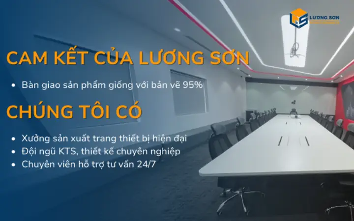 Nội Thất Lương Sơn - Giải Pháp Toàn Diện Cho Nội Thất Văn Phòng Hiện Đại