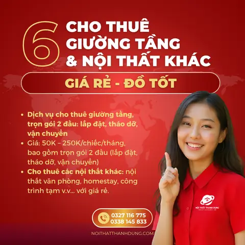 Cho Thuê Lắp Đặt Nội Thất