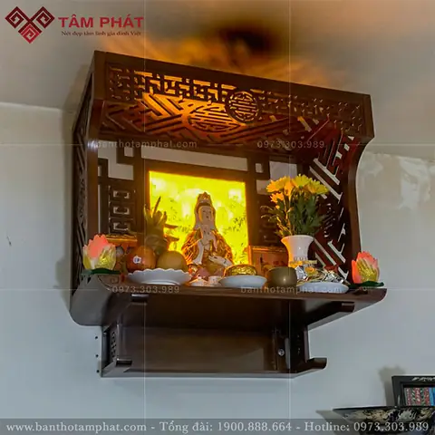 Chiều Cao Bàn Thờ Mẹ Quan Âm