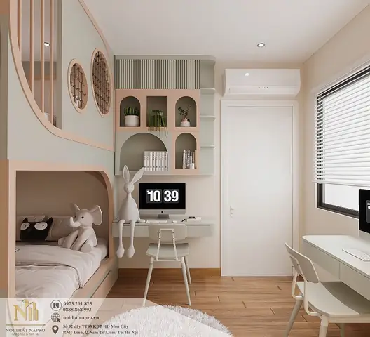 Nội Thất Phòng Ngủ Con Nhỏ Xinh