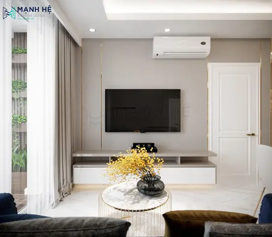 Thiết Kế Nội Thất Phòng Kháchliền Bếp