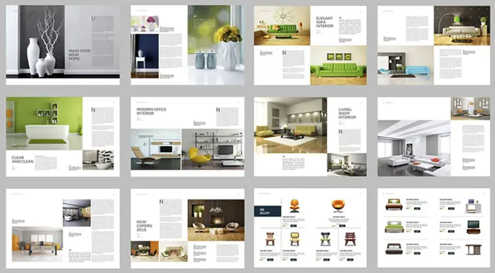 Mẫu In Catalogue Nội Thất Lạc Hồng Từng Thiết Kế