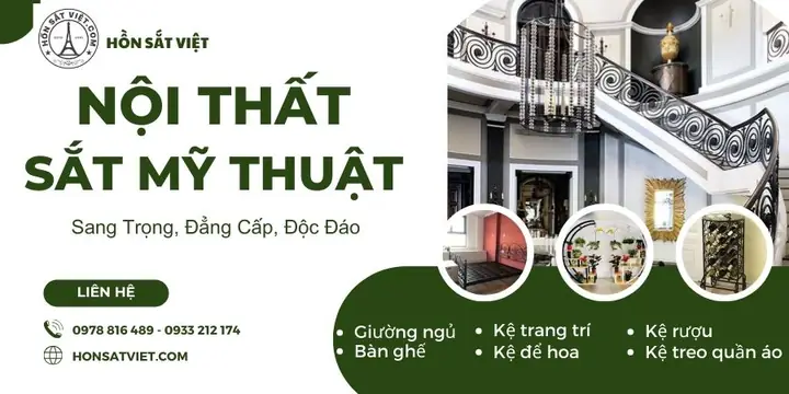 Nội Thất Sắt Mỹ Thuật