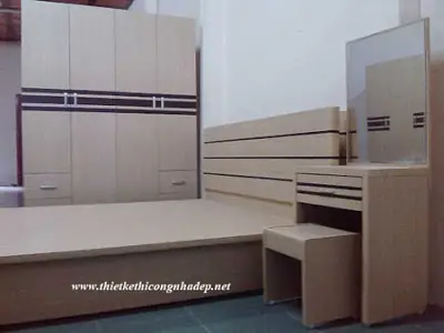 Mẫu Đồ Gỗ Nội Thất Phòng Ngủ Số 5