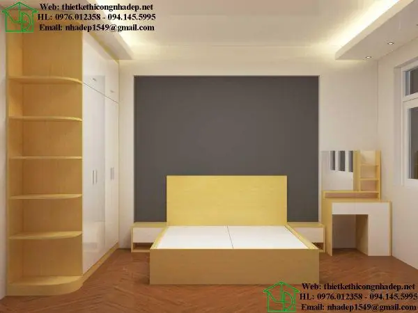Thiết Kế Nội Thất Phòng Ngủ Đơn Giản