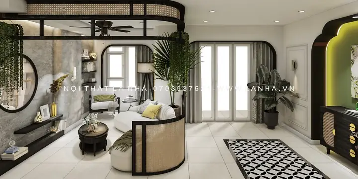 Concept Nội Thất Phong Cách Phong Cách Indochine