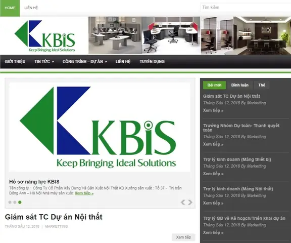 Công Ty Cp Nội Thất Kb