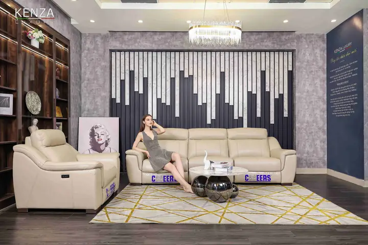 Sofa Thông Minh Nhập Khẩu Mira - Sự Sang Trọng Toát Lên Từ Chất Da Thật