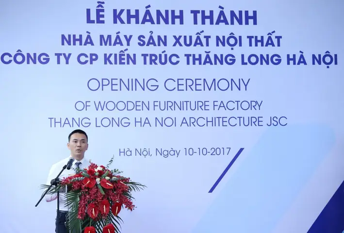 Lễ Khánh Thành Nhà Máy Sản Xuất Nội Thất Công Ty Cổ Phần Kiến Trúc Thăng Long Hà Nội