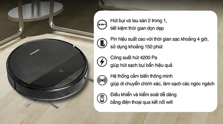 Robot Hút Bụi Samsung Robot Hút Bụi Samsung