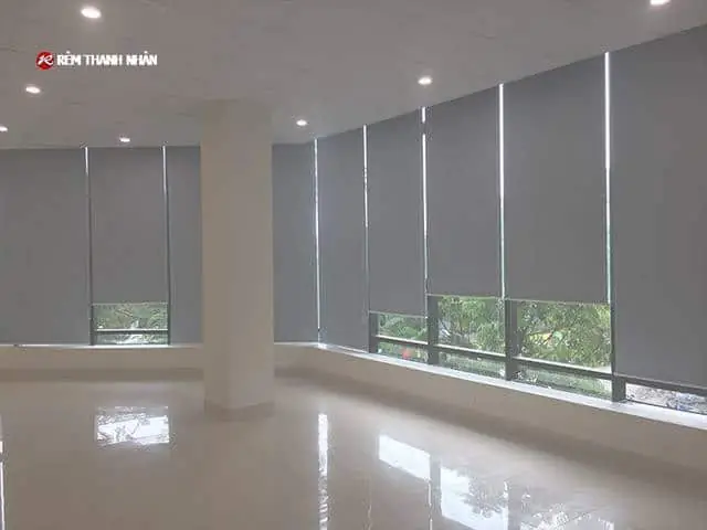 Rèm Cuốn Vải Bạt Che Nắng Mưa