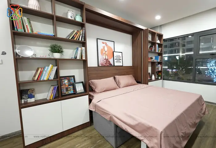 Đồ Nội Thất Thông Minh Tiết Kiệm Không Gian Giường Gấp Gọn Thông Minh Đa Năng Kết Hợp 3 Trong 1