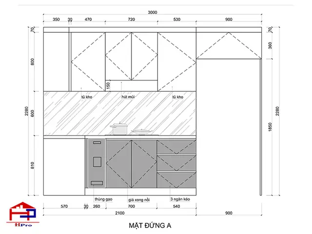 Ý Tưởng Thiết Kế Tủ Bếp Acrylic Tbac43 Nhà Chị Hương - Nguyễn Văn Cừ, Long Biên, Hn Ý Tưởng Thiết Kế Tủ Bếp Acrylic Tbac43 Nhà Chị Hương - Nguyễn Văn Cừ, Long Biên, Hn