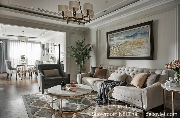 Thiết Kế Căn Hộ Sang Chảnh Với Nội Thất Luxury Cực Sang Trọng - Ấn Tượng
