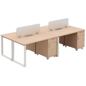 Cụm Bàn Làm Việc 4 người chi phí rẻ